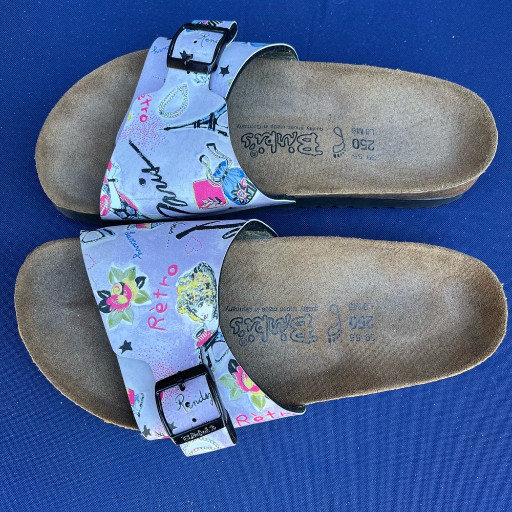 Colorful Birki’s by Birkenstock Women’s Size 8 - Picture 4 of 6